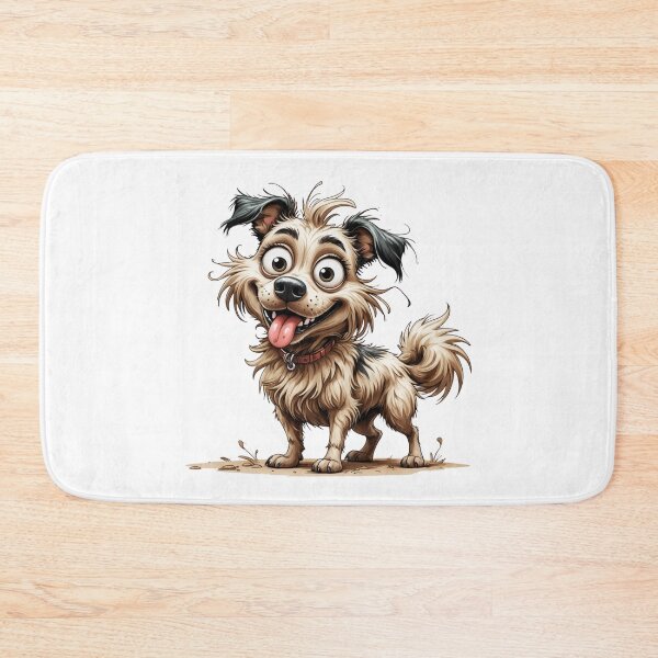 Item preview, Expressive Dog – Funny Messy Pup Illustration designed and sold by PAPIRO SIGLO XXI.