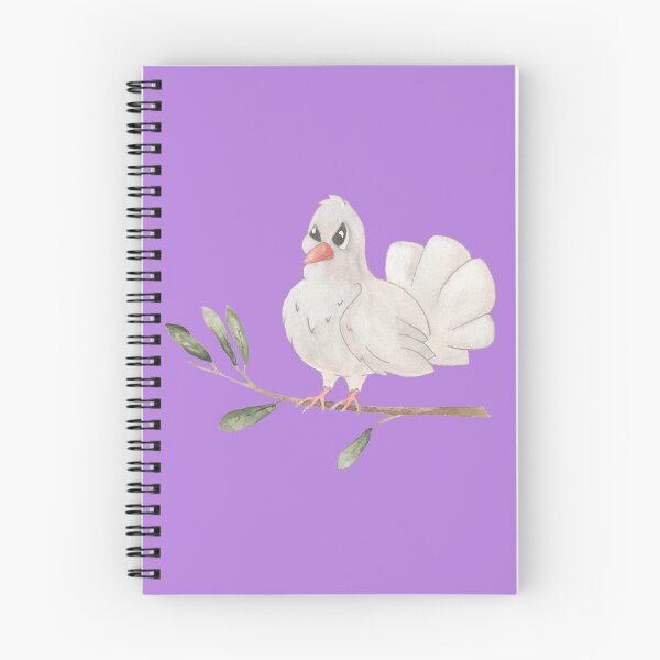 Item preview, The Messenger of Peace: Hand-Drawn Olive Branch Dove Watercolour designed and sold by Englandbear.