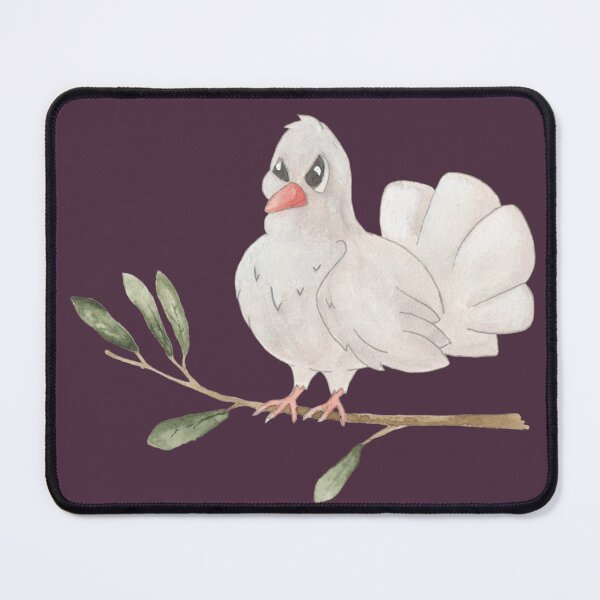 Item preview, The Messenger of Peace: Hand-Drawn Olive Branch Dove Watercolour designed and sold by Englandbear.