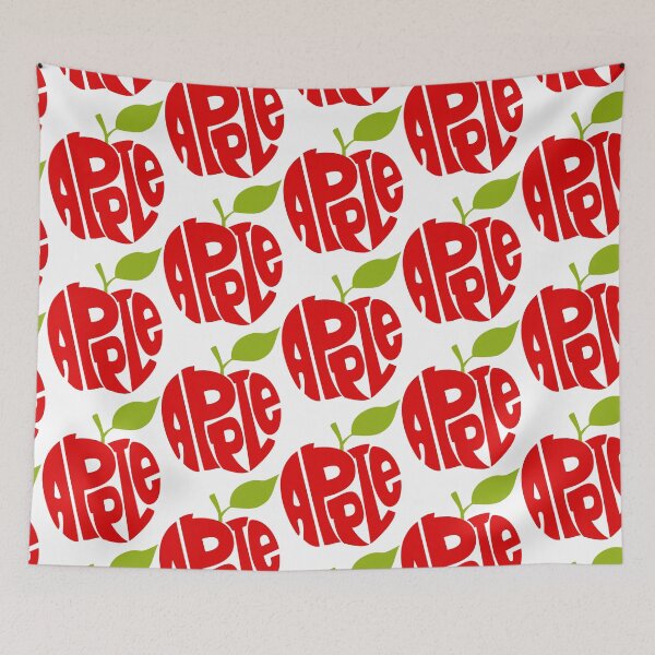 Item preview, Apple Typography Art Calligram designed and sold by shpolka.