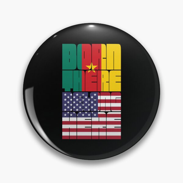 Item preview, Born Cameroon Belong American designed and sold by FlagX.
