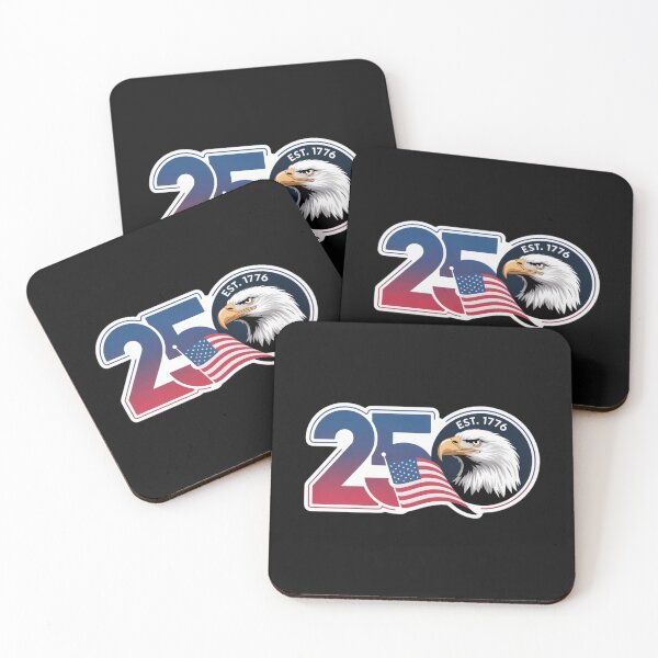 Item preview, USA 250th Anniversary Patriotic Eagle - Est 1776 designed and sold by ahabboud.