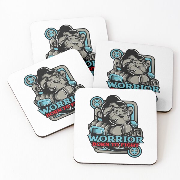 Item preview, Worrior - Born To Fight designed and sold by IRONIKDESIGN.