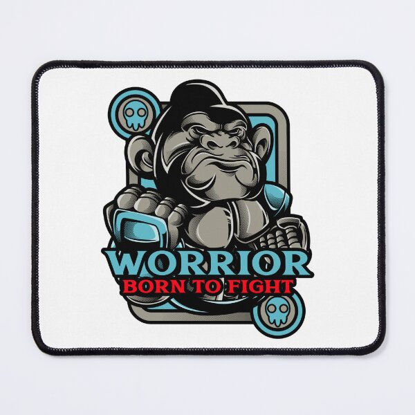 Item preview, Worrior - Born To Fight designed and sold by IRONIKDESIGN.