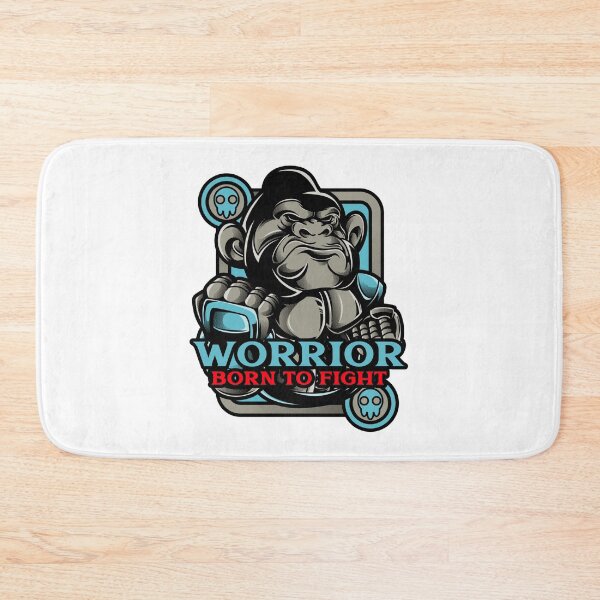 Item preview, Worrior - Born To Fight designed and sold by IRONIKDESIGN.