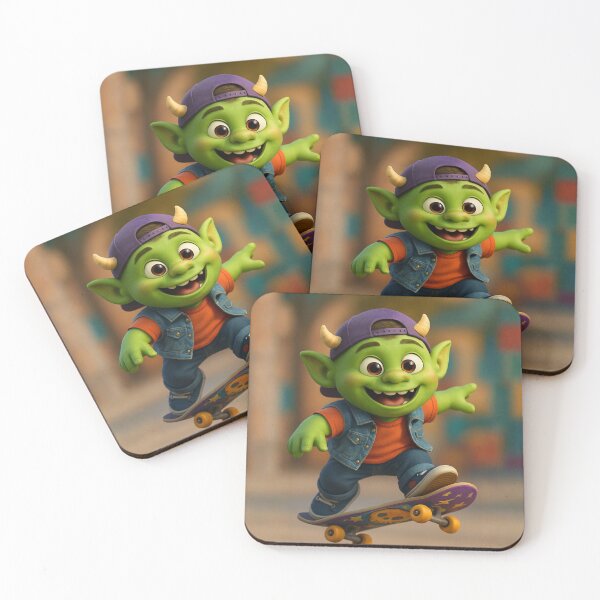 Item preview, Skater Ogre Boy designed and sold by Sillytoe.