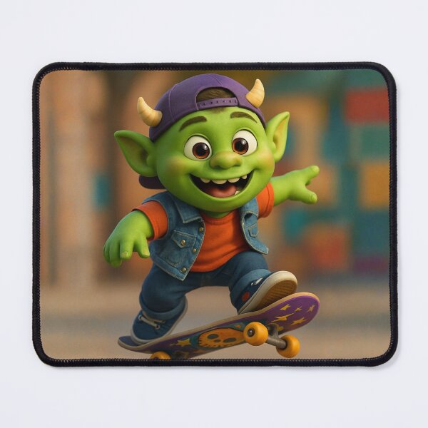 Item preview, Skater Ogre Boy designed and sold by Sillytoe.