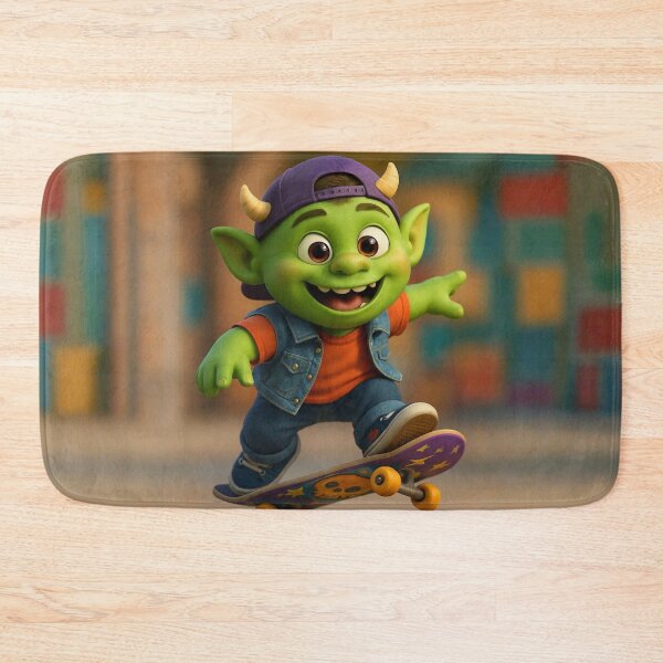 Item preview, Skater Ogre Boy designed and sold by Sillytoe.