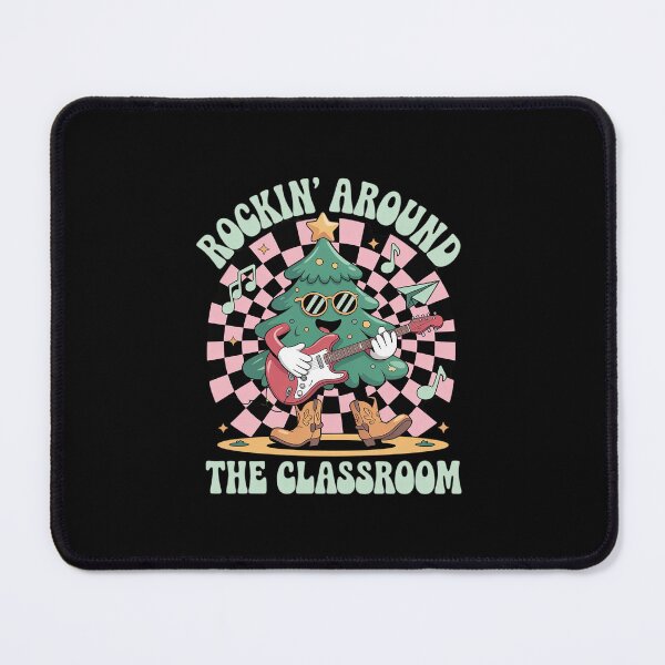 Item preview, Groovy Teacher Christmas Rockin' Around The Classroo designed and sold by MarkLeedsArt.