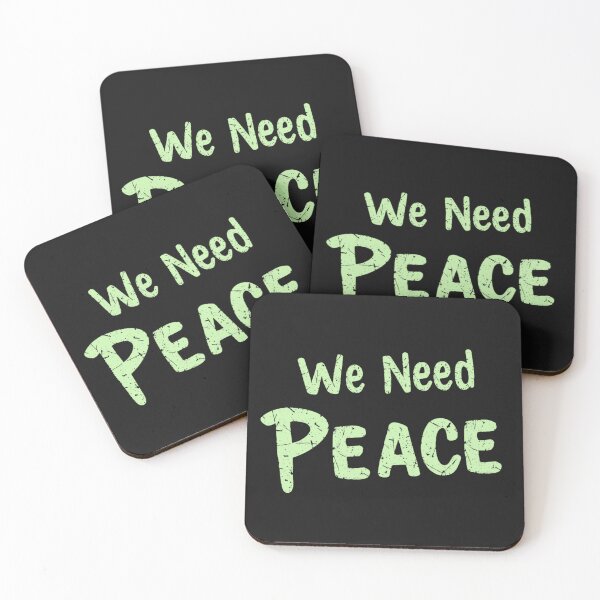 Item preview, We Need Peace – Unity and Kindness Message Design designed and sold by Sparkofart07.