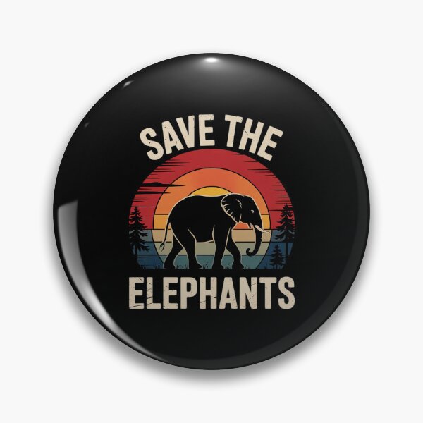 Item preview,  Save The Elephants Animal Lover Elephant designed and sold by MarkLeedsArt.