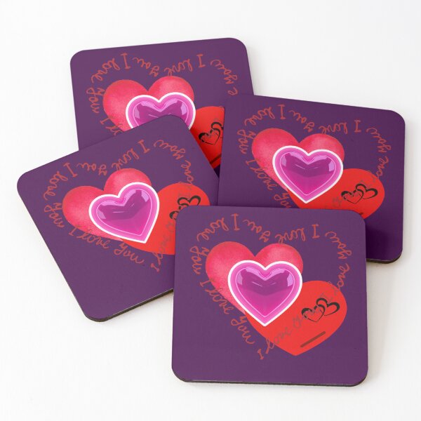 Item preview, Neon Heart Love - I Love You Letter Heart Romantic Typography Artwork. designed and sold by LunaPrintCo.