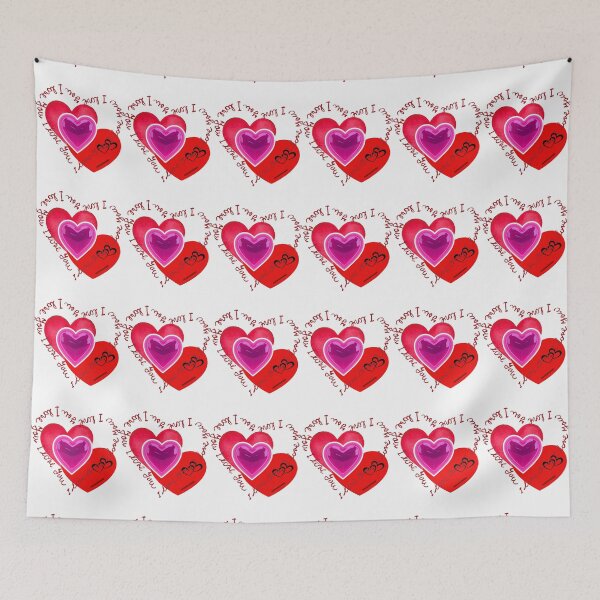 Item preview, Neon Heart Love - I Love You Letter Heart Romantic Typography Artwork. designed and sold by LunaPrintCo.