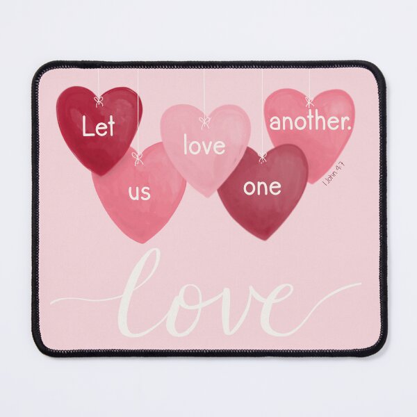 Item preview, Let us Love one another - I John 4:7 designed and sold by Willow & Grace Designs.