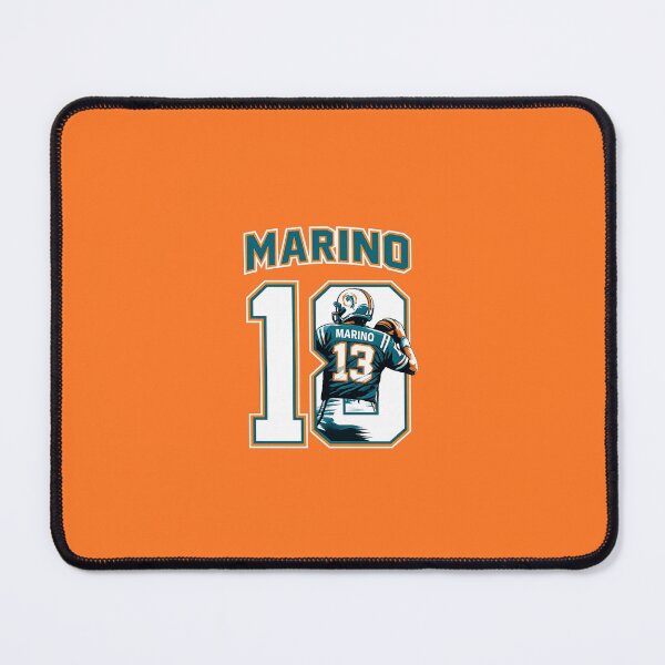 Item preview, Dan Marino Classic Miami Number 13 Football Art designed and sold by TheArtOfCar.
