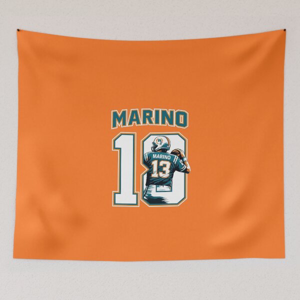 Item preview, Dan Marino Classic Miami Number 13 Football Art designed and sold by TheArtOfCar.
