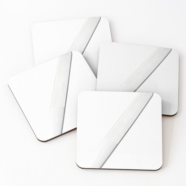 Item preview, Sleek white nail file with rounded edges designed and sold by Creative88Art.