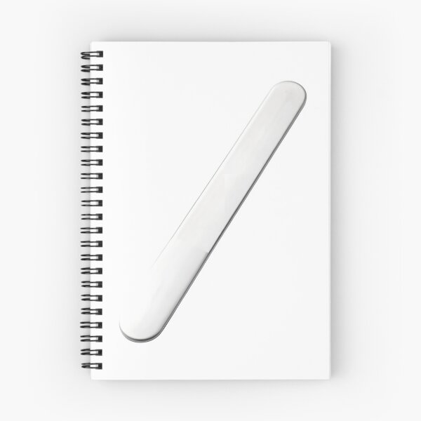 Item preview, Sleek white nail file with rounded edges designed and sold by Creative88Art.