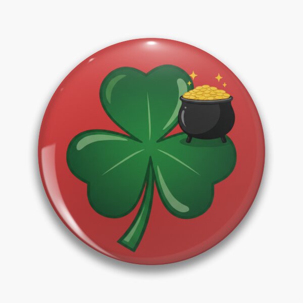 Item preview, Minimalist Shamrock & Pot of Gold St. Patrick's Day Aesthetic designed and sold by InkWeaveShop.