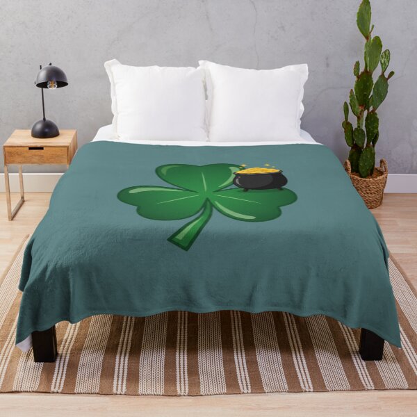 Item preview, Minimalist Shamrock & Pot of Gold St. Patrick's Day Aesthetic designed and sold by InkWeaveShop.