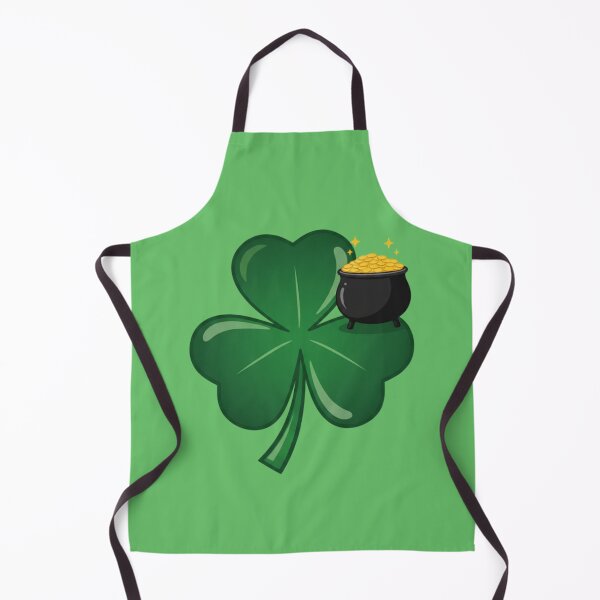Item preview, Minimalist Shamrock & Pot of Gold St. Patrick's Day Aesthetic designed and sold by InkWeaveShop.