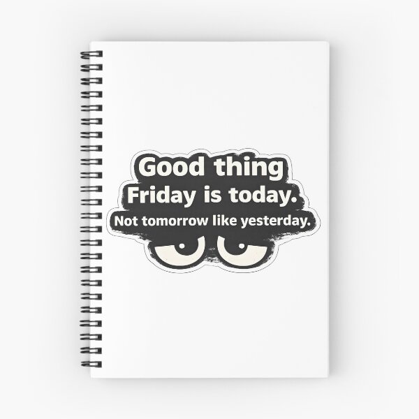 Item preview, Good Thing It’s Friday – Funny Weekend Sarcasm Quote designed and sold by SVALANART.