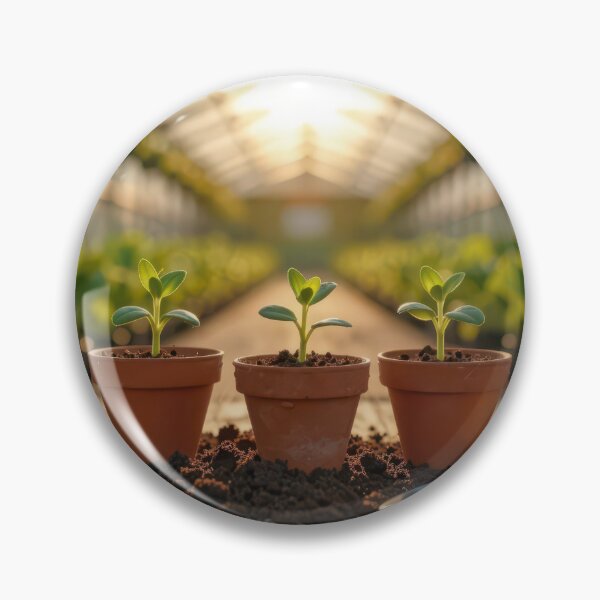 Item preview, Potted Plants In a Greenhouse designed and sold by Maria Dryfhout.