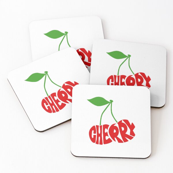 Item preview, Cherry Typography Pop Art Calligram designed and sold by shpolka.
