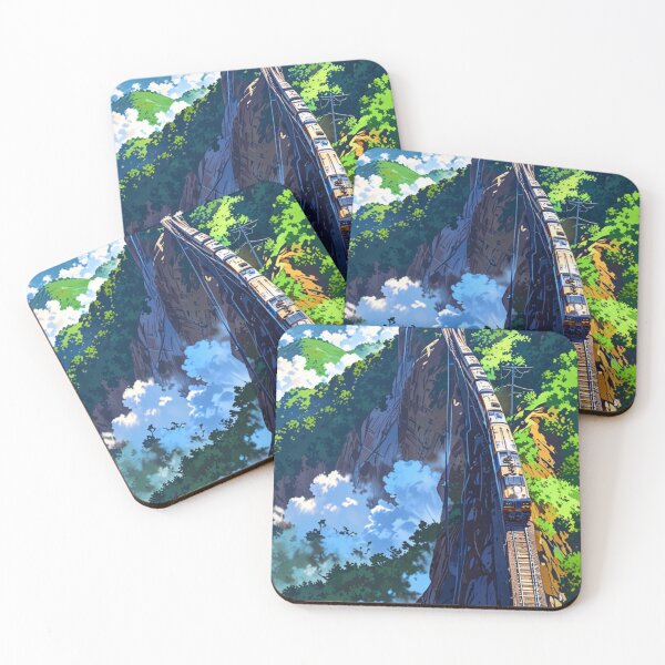 Item preview, Train travels through Scenic Mountains designed and sold by Aesthetic Visuals.