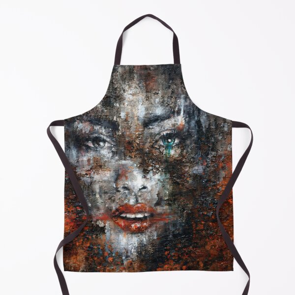 Item preview, Rust and Soul | Abstract Grunge Woman Portrait designed and sold by Artvay.