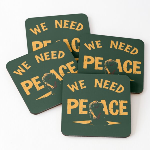 Item preview, We Need Peace – Unity and Kindness Message Design designed and sold by Sparkofart07.