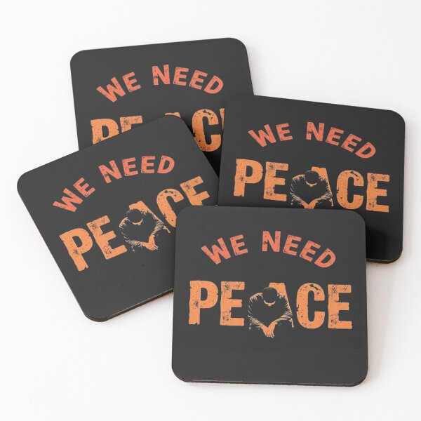 Item preview, We Need Peace – Unity and Kindness Message Design designed and sold by Sparkofart07.