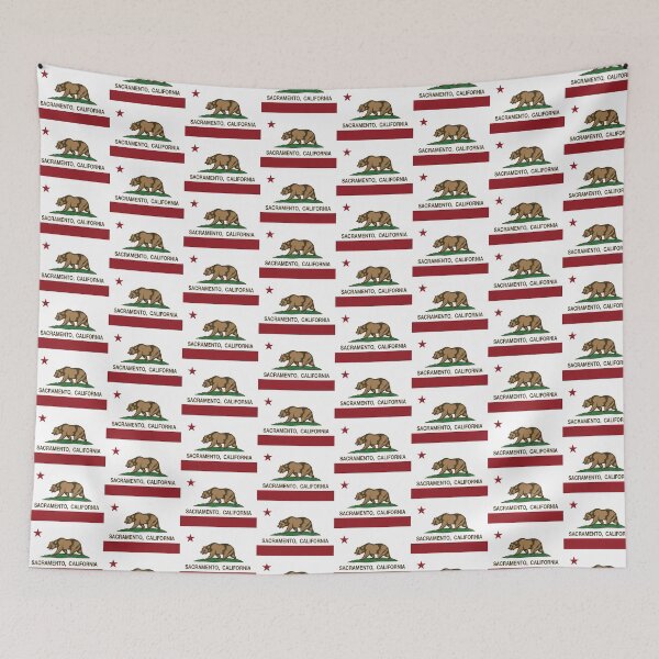 Item preview, Sacramento California Republic Flag designed and sold by NorCal.