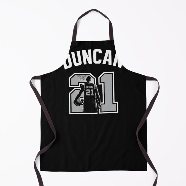 Item preview, Tim Duncan Legendary Spurs Black and Grey Basketball Art designed and sold by TheArtOfCar.