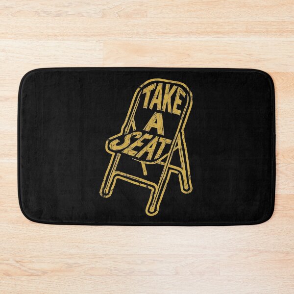 Item preview, Take A Seat Yellow Sketch Outline Graphic designed and sold by Fenay Designs.