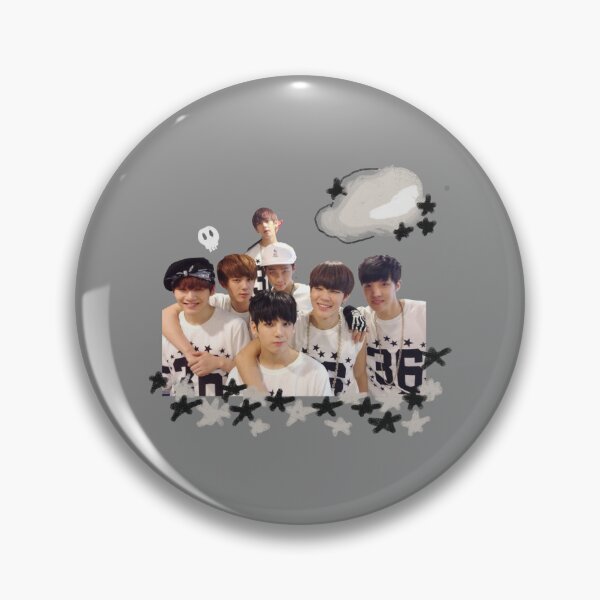 Item preview, BTS group sticker designed and sold by hyukaria.kpop.