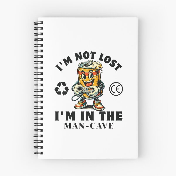 Item preview, I'm not lost, I'm in the man-cave designed and sold by Peerless-Prime.