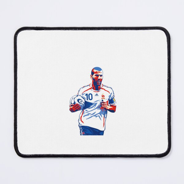Item preview, Zinedine Zidane Dynamic France Pop Art Portrait designed and sold by TheArtOfCar.