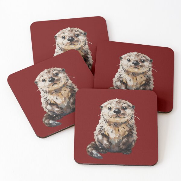 Item preview, Velvet Otter Brushstroke designed and sold by T7xDesigns.