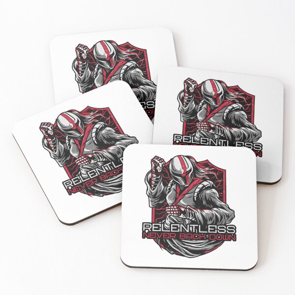 Item preview, Relentless - Never Back Down designed and sold by IRONIKDESIGN.