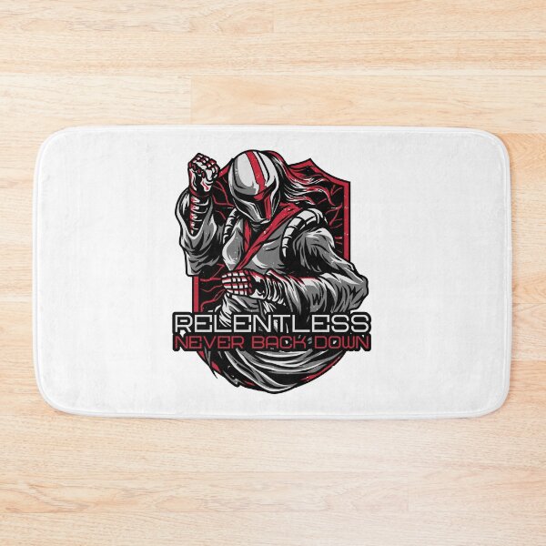 Item preview, Relentless - Never Back Down designed and sold by IRONIKDESIGN.