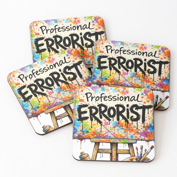 Item preview, Errorista profesional (El artista desordenado) designed and sold by CheepMunks.