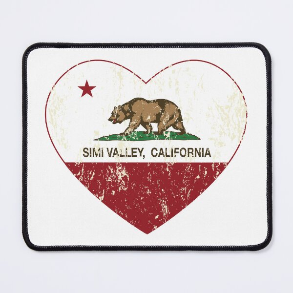 Item preview, Simi Valley California Love Heart Distressed designed and sold by NorCal.