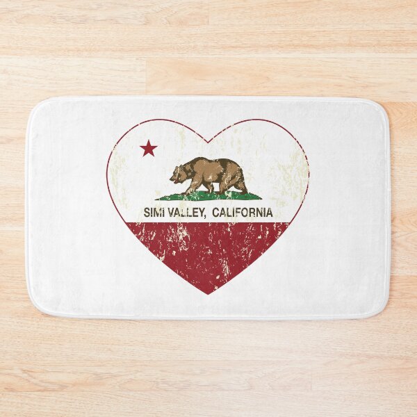 Item preview, Simi Valley California Love Heart Distressed designed and sold by NorCal.