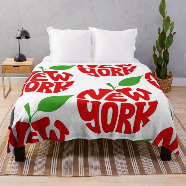 Item preview, New York Apple Typography Calligram designed and sold by shpolka.