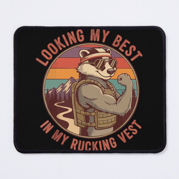 Item preview, Looking My Best In My Rucking Vest designed and sold by JoseloRochaArt.