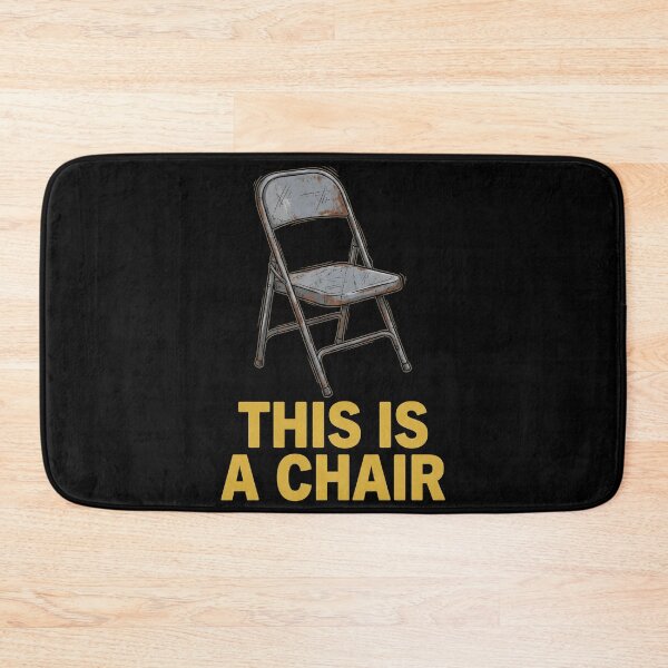 Item preview, This Is A Chair Rusty Metal Furniture Graphic designed and sold by Fenay Designs.