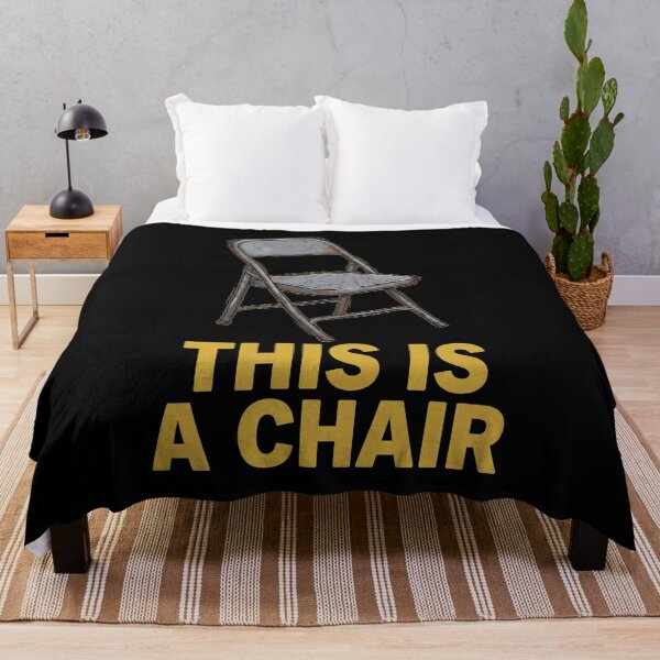 Item preview, This Is A Chair Rusty Metal Furniture Graphic designed and sold by Fenay Designs.