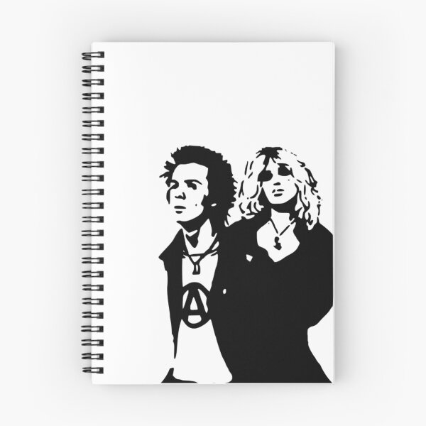 Item preview, Iconic Punk Couple Anarchy Silhouette designed and sold by destelloacido.