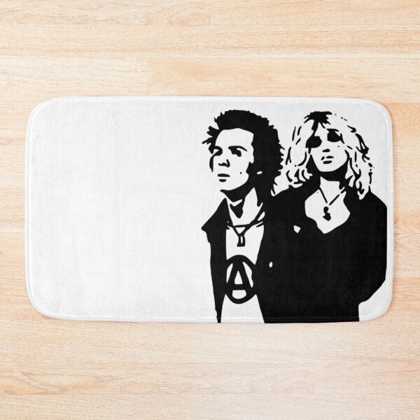 Item preview, Iconic Punk Couple Anarchy Silhouette designed and sold by destelloacido.